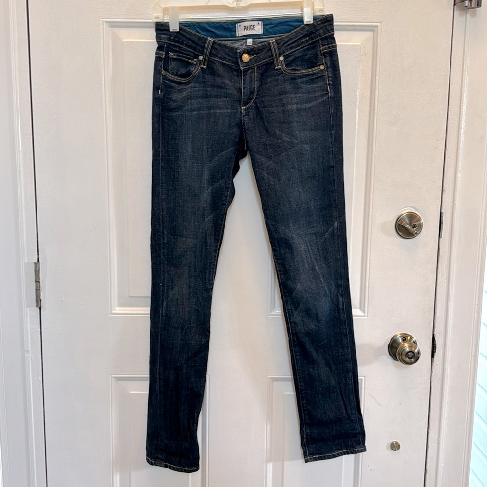 PAIGE jimmy jimmy skinny jeans Sz 26